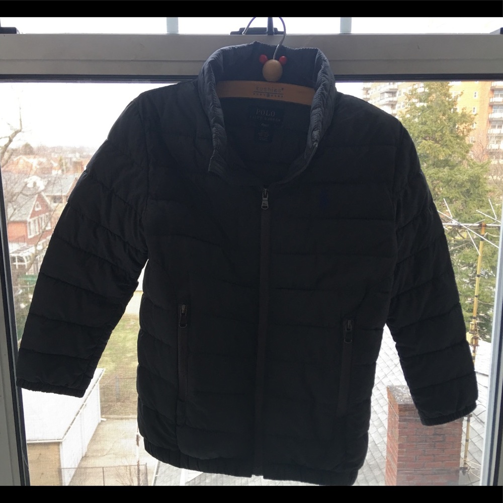 Polo Ralph Lauren light down Grey coat size 4